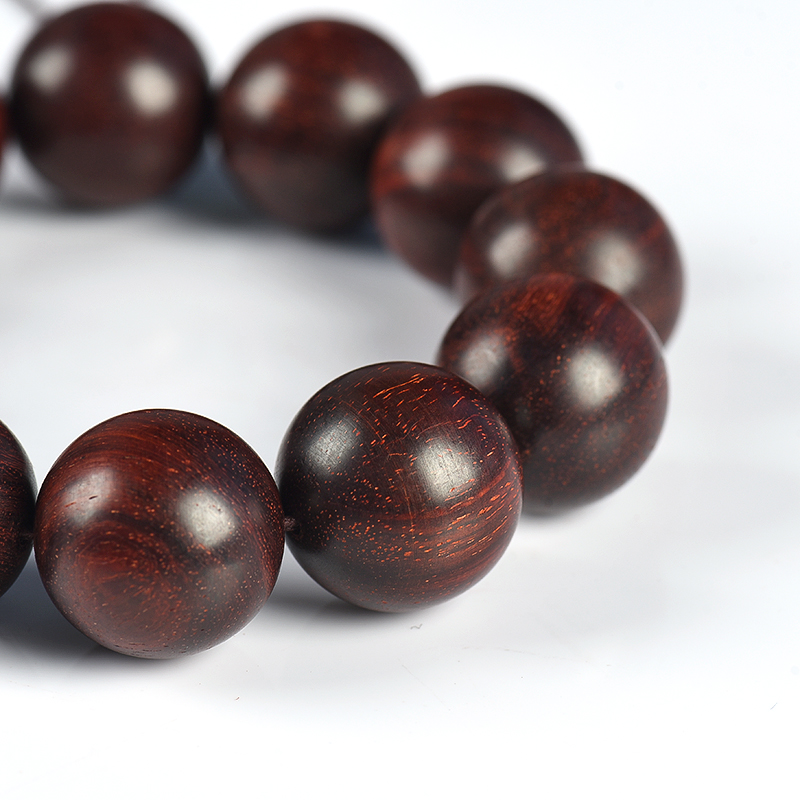 印度带星小叶紫檀单圈手串-红掌柜