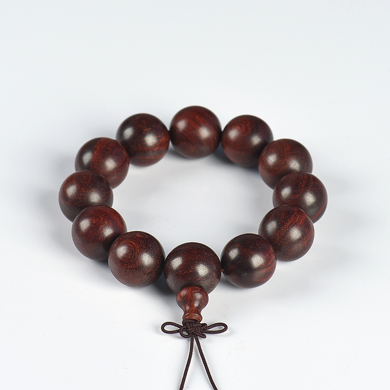 带星小叶紫檀单圈手串-红掌柜
