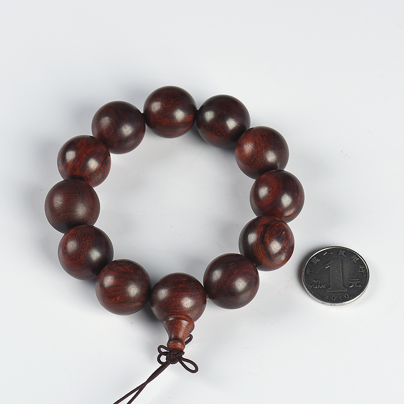 带星小叶紫檀单圈手串-红掌柜