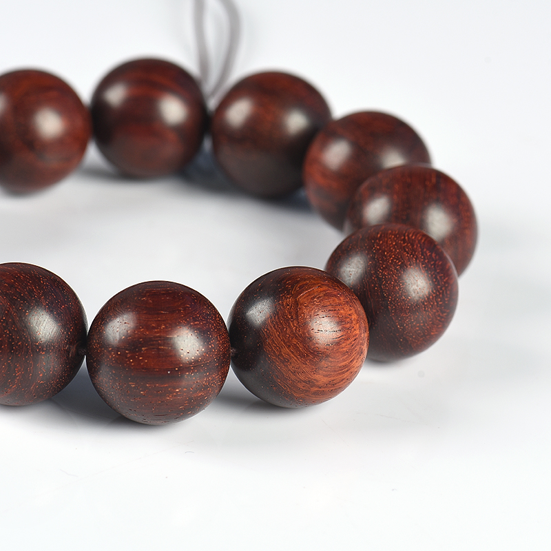 印度带星小叶紫檀单圈手串-红掌柜