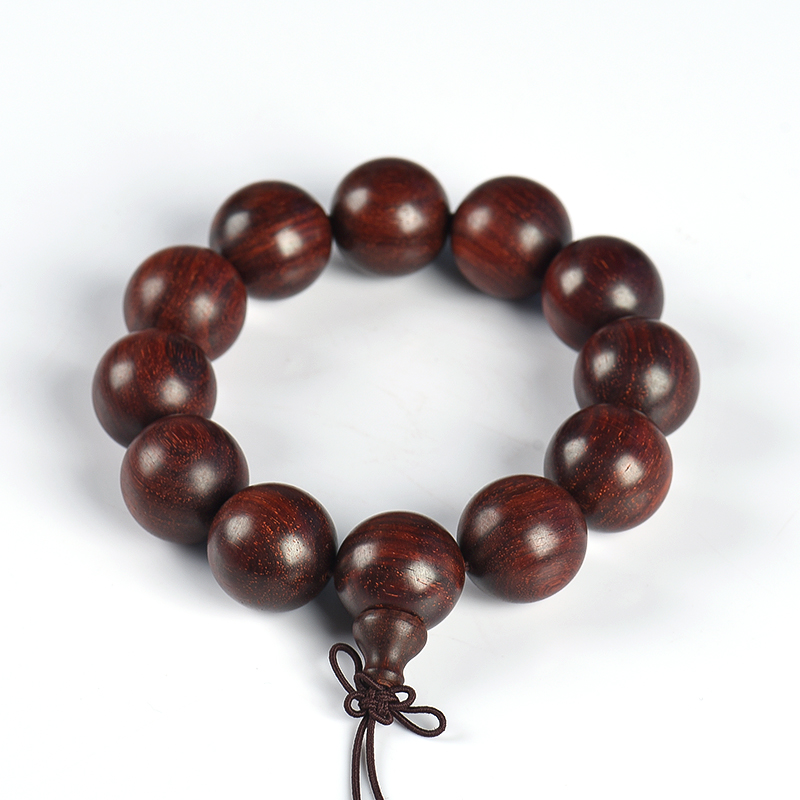 带星小叶紫檀单圈手串-红掌柜