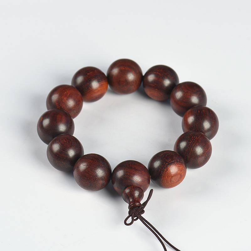 带星小叶紫檀单圈手串-红掌柜