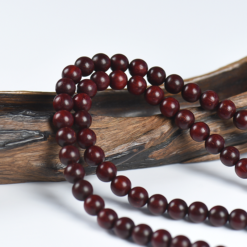 带星小叶紫檀108佛珠-红掌柜