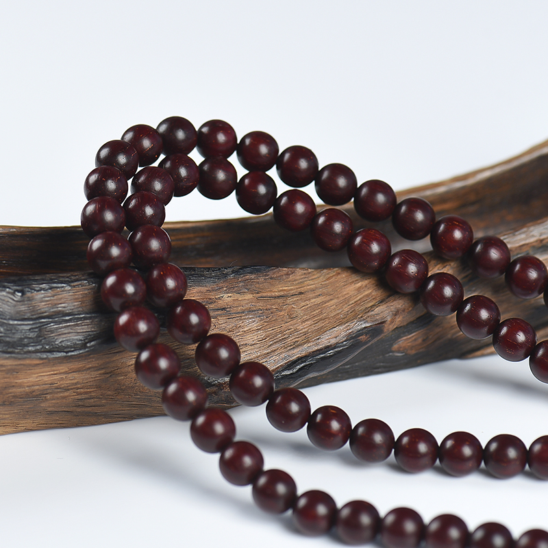 带星小叶紫檀108佛珠-红掌柜