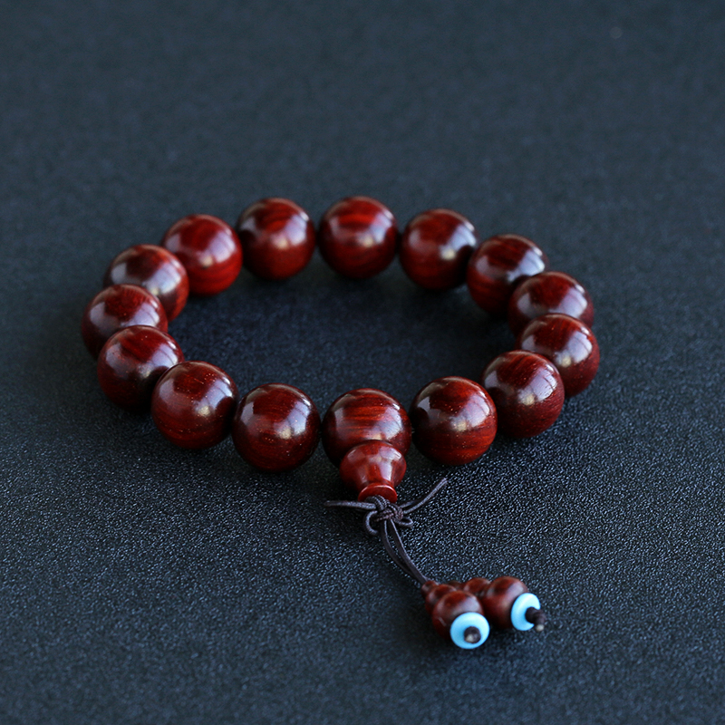 半面满金星小叶紫檀手串 - 红掌柜