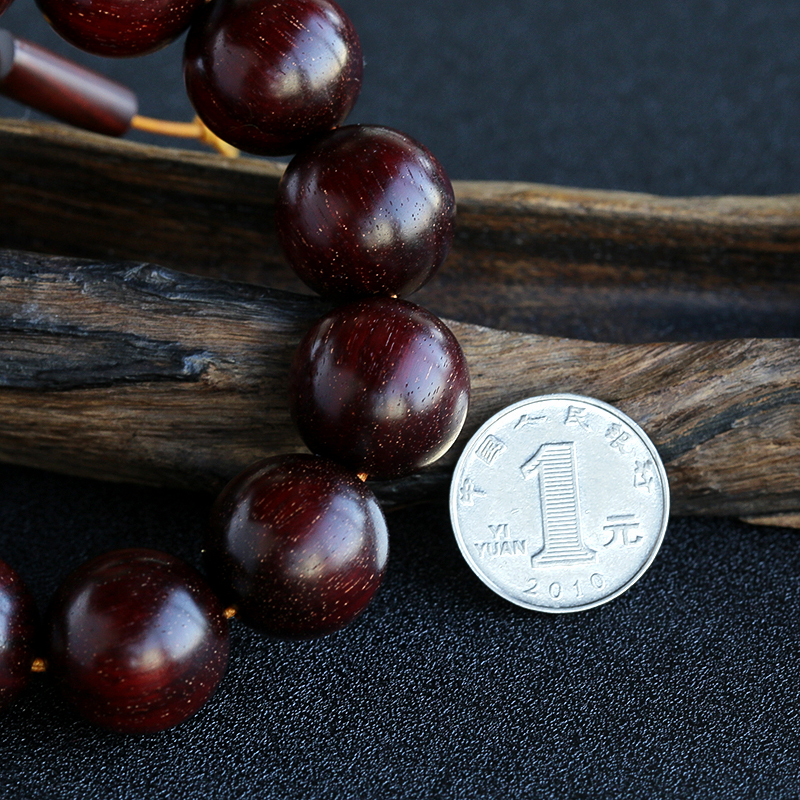 金星小叶紫檀手串 - 红掌柜