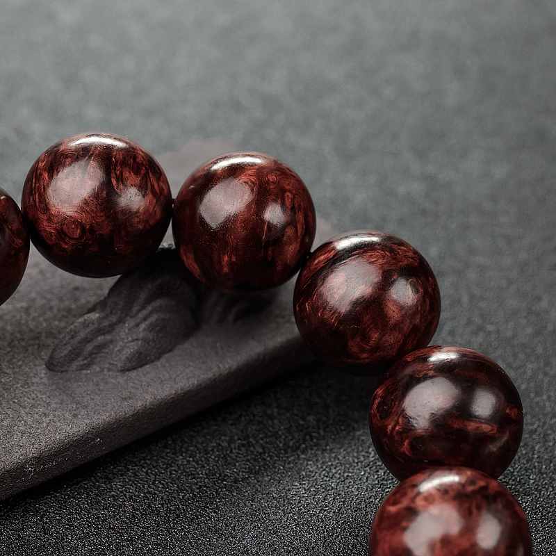 小叶紫檀手串-红掌柜