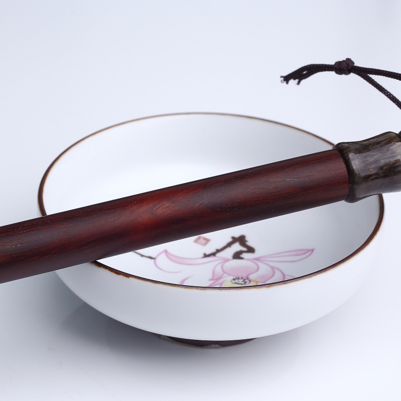 印度天然紫檀毛笔-红掌柜