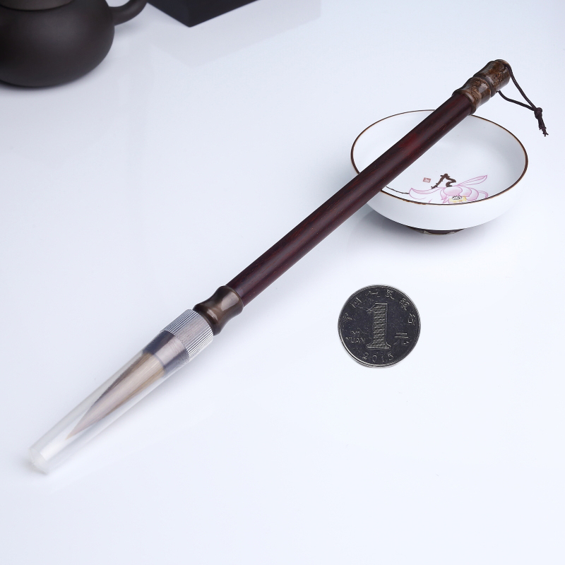 紫檀毛笔-红掌柜