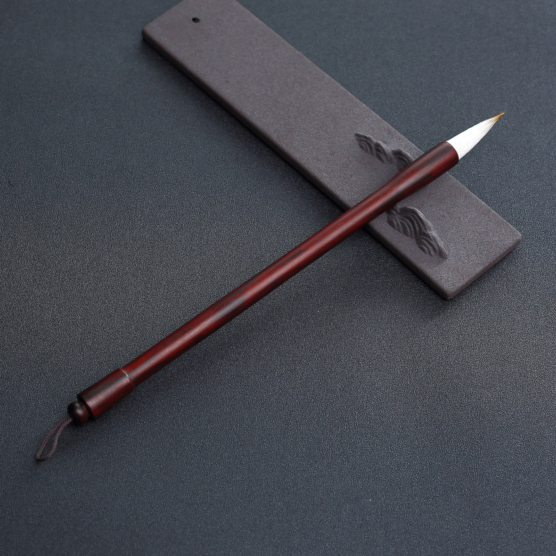 小叶紫檀毛笔-红掌柜