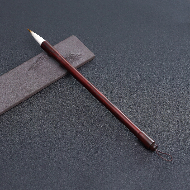小叶紫檀毛笔-红掌柜
