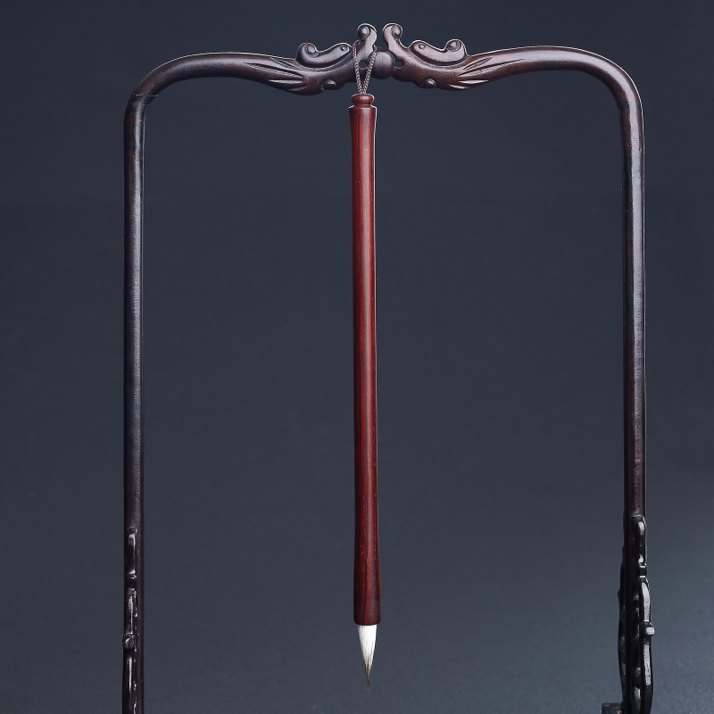 小叶紫檀毛笔-红掌柜