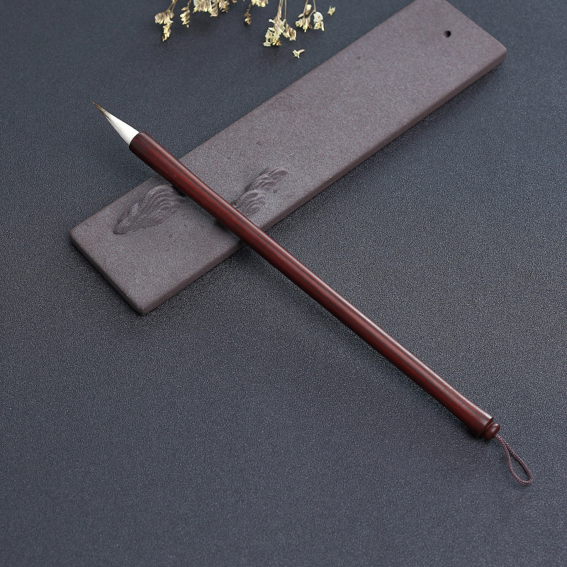 小叶紫檀毛笔-红掌柜