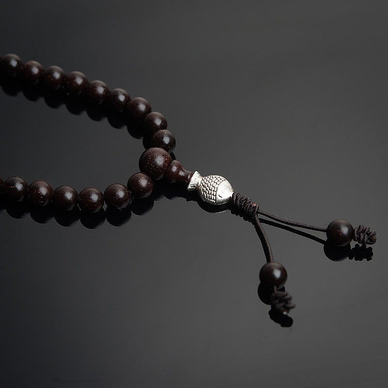 满星小叶紫檀佛珠-红掌柜