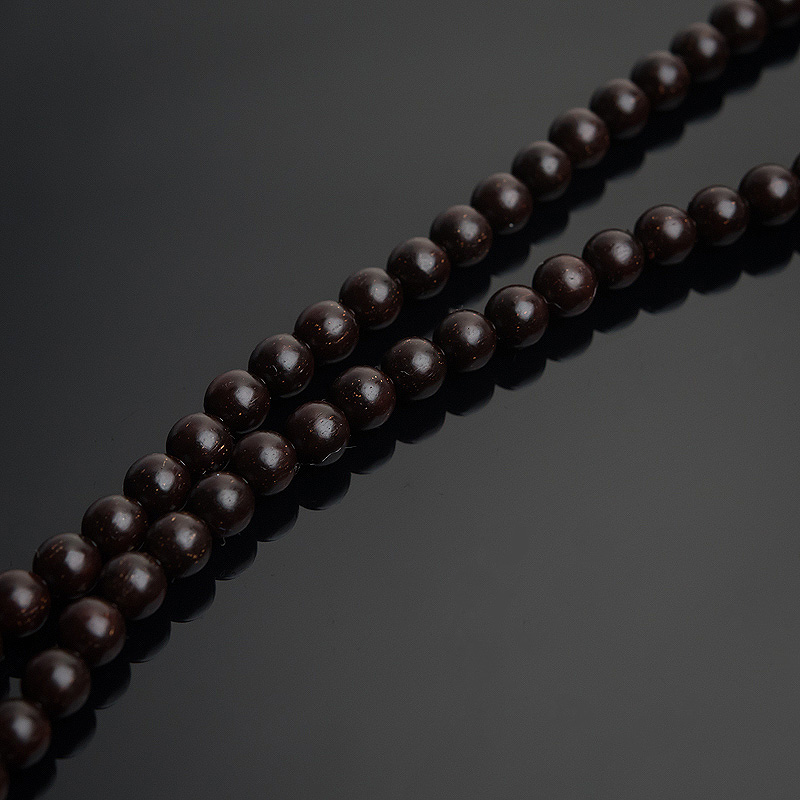 天然小叶紫檀108佛珠-红掌柜