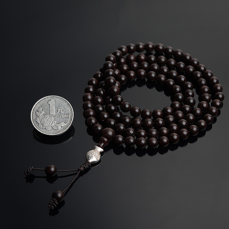 满星小叶紫檀佛珠-红掌柜