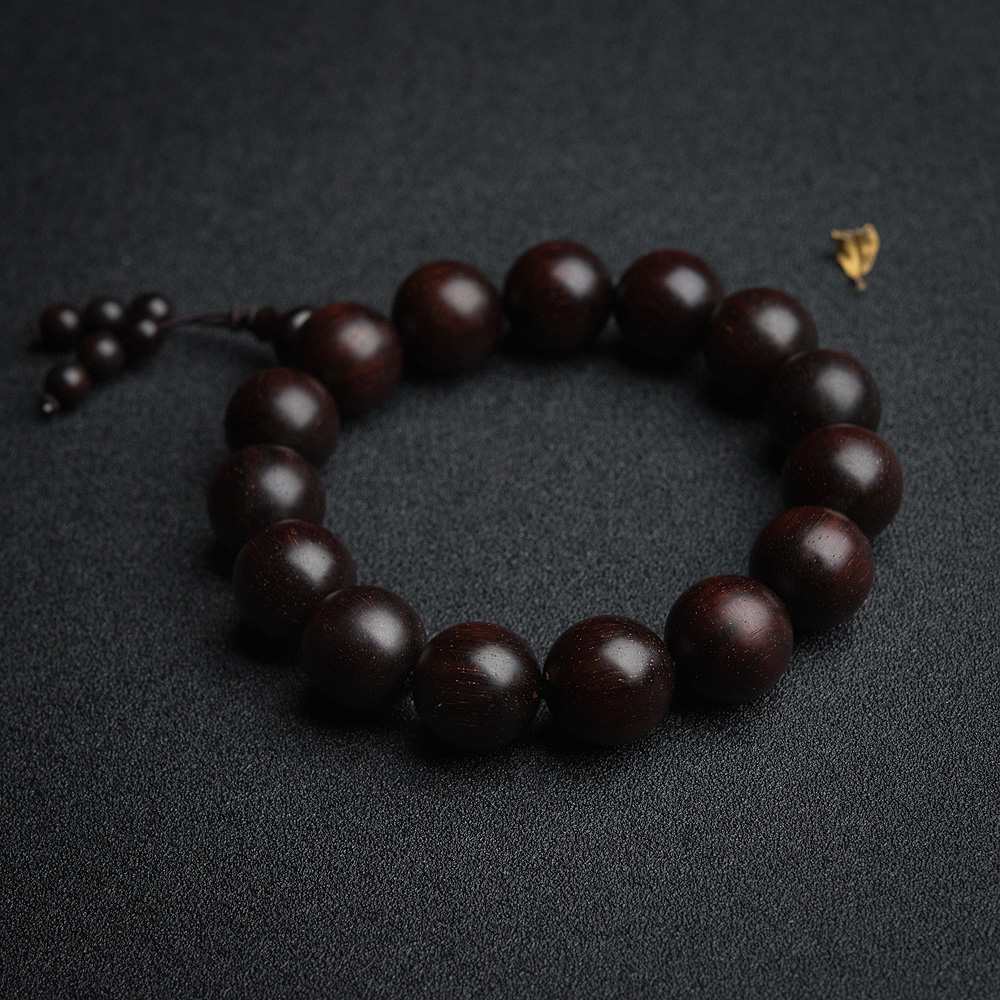 印度小叶紫檀手串-红掌柜