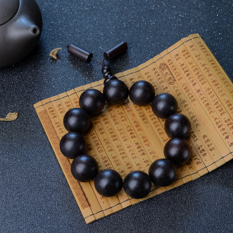 满星小叶紫檀手串-红掌柜