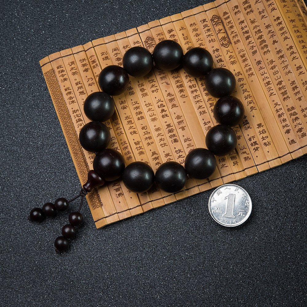 印度小叶紫檀手串-红掌柜