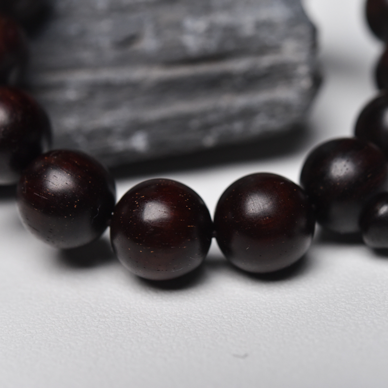 15mm小叶紫檀单圈手串-红掌柜