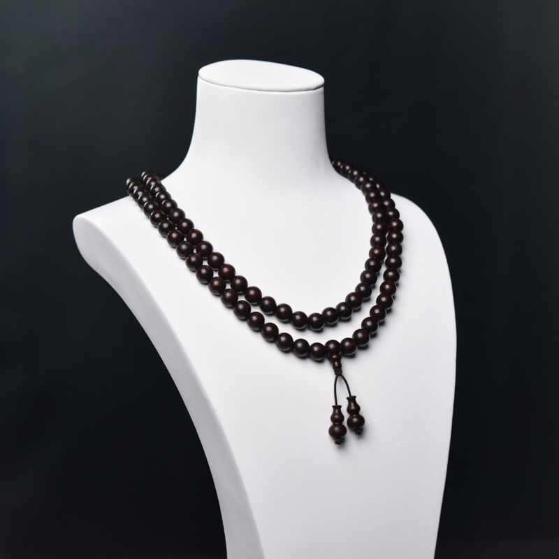 印度小叶紫檀108佛珠-红掌柜