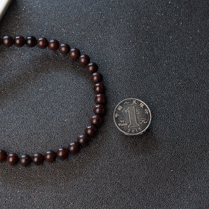 小叶紫檀佛珠-红掌柜