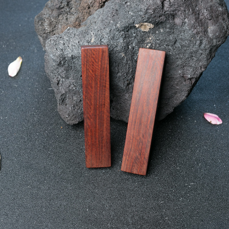 水波纹小叶紫檀镇尺-红掌柜