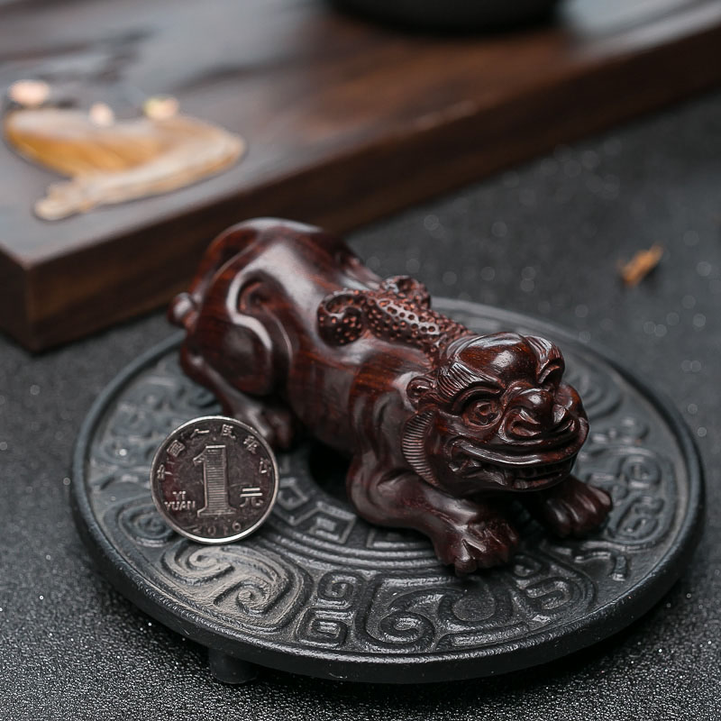 印度小叶紫檀摆件-红掌柜