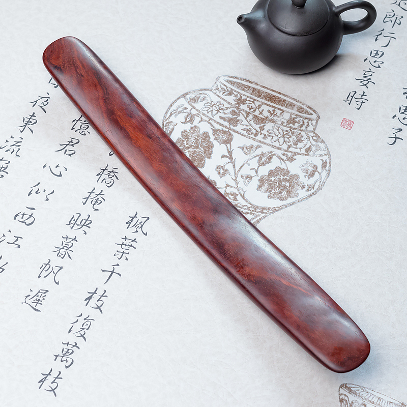 小叶紫檀刮痧板-红掌柜