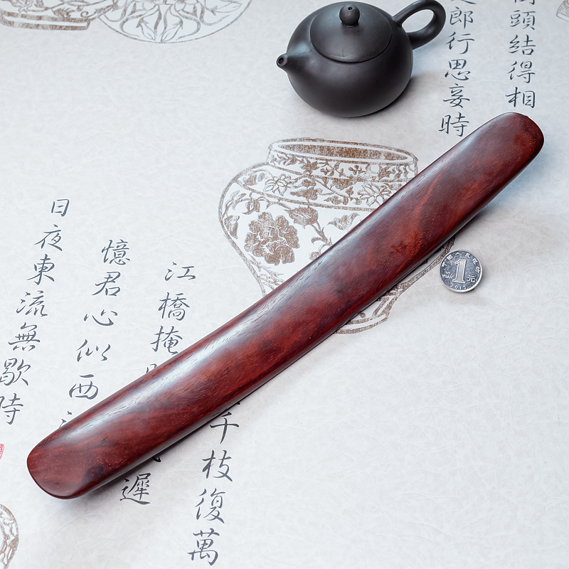 小叶紫檀刮痧板-红掌柜