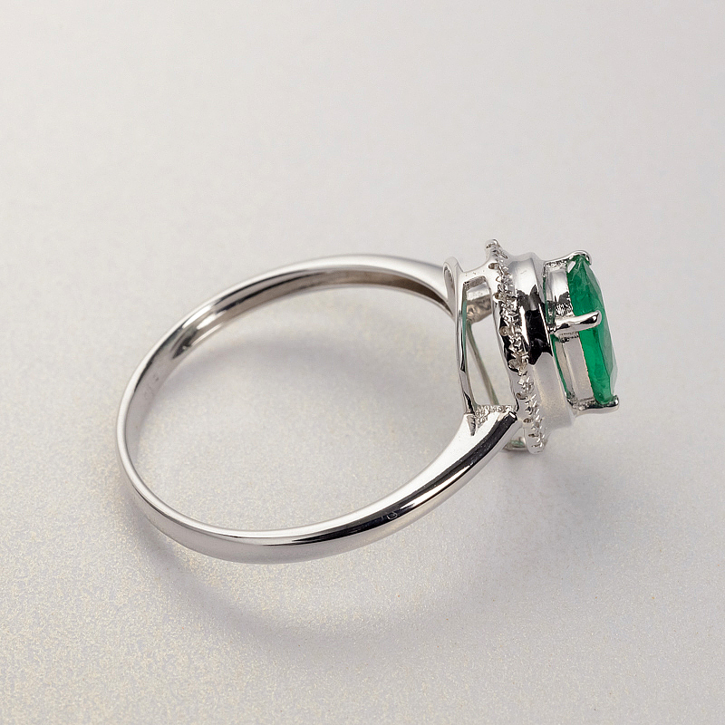 天然祖母绿戒指-红掌柜