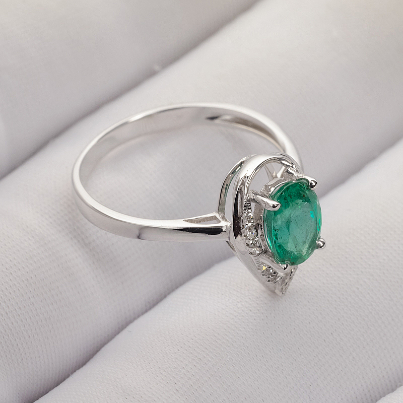 哥伦比亚祖母绿戒指-红掌柜