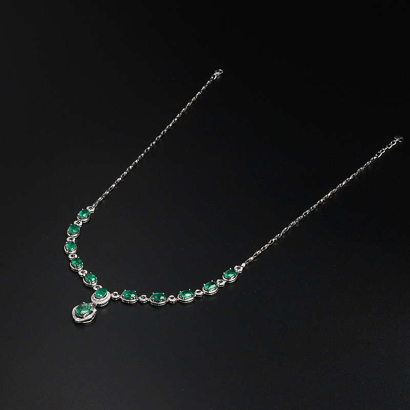 祖母绿项链-红掌柜