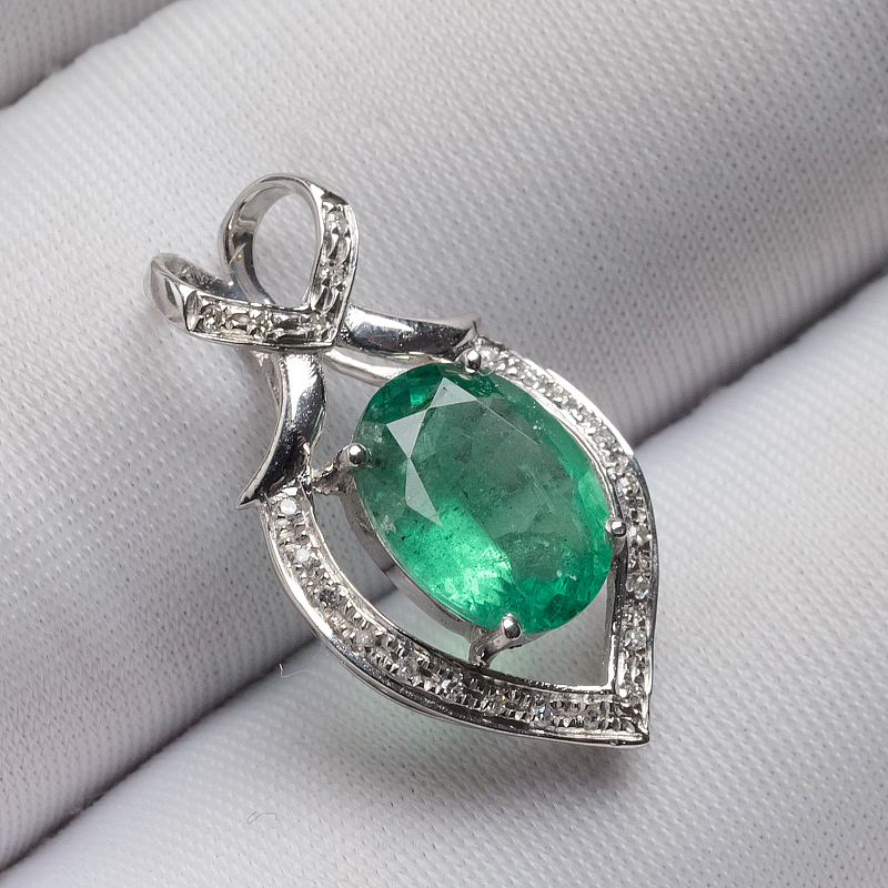 祖母绿吊坠-红掌柜