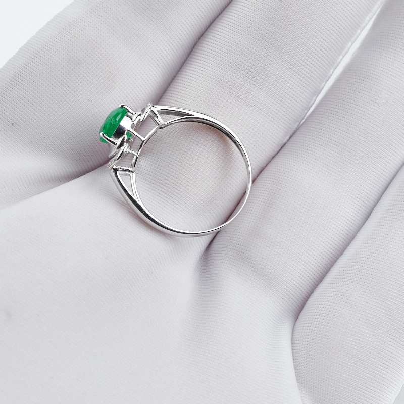 祖母绿宝石戒指-红掌柜