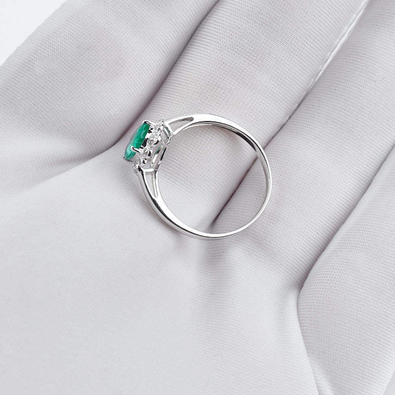 祖母绿宝石戒指-红掌柜