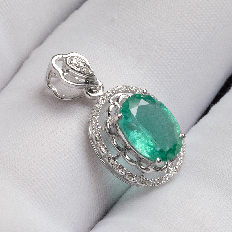 祖母绿吊坠-红掌柜