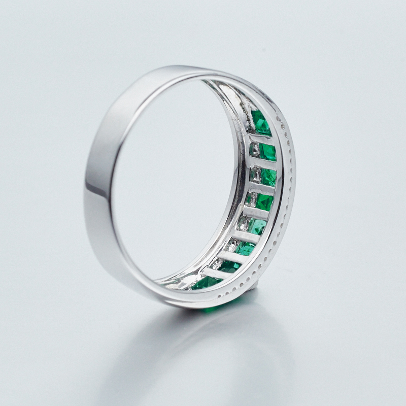 天然祖母绿戒指-红掌柜