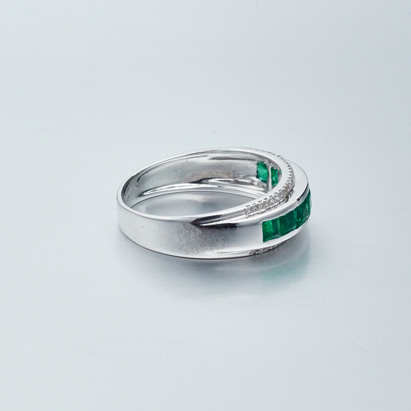 祖母绿戒指-红掌柜