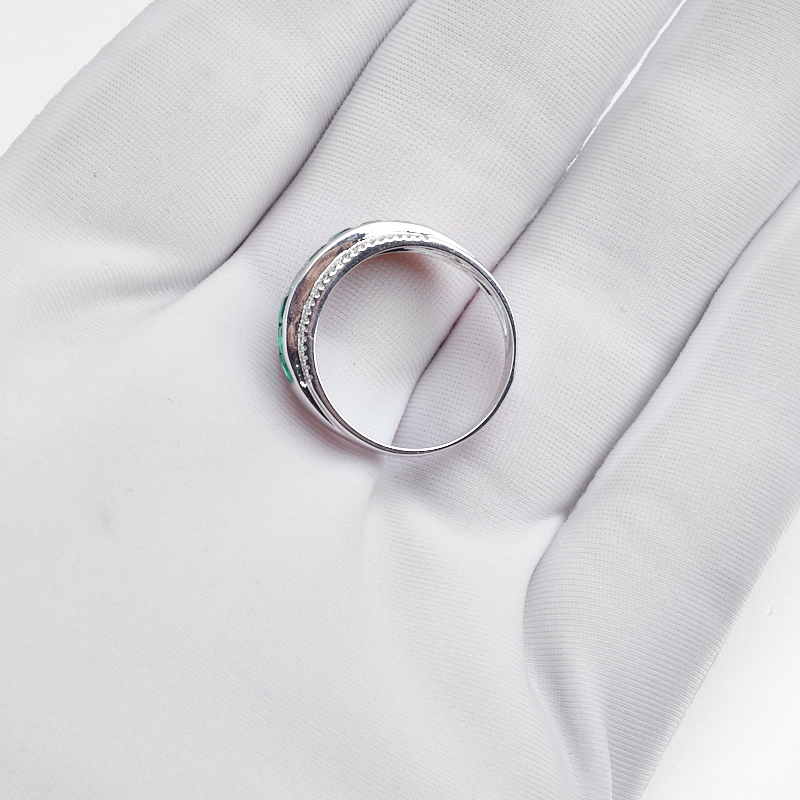 哥伦比亚祖母绿宝石戒指-红掌柜