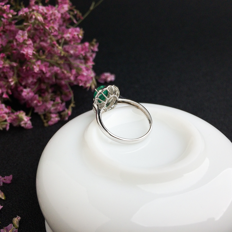 祖母绿戒指 - 红掌柜