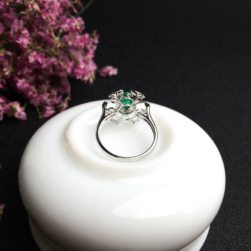 祖母绿戒指 - 红掌柜