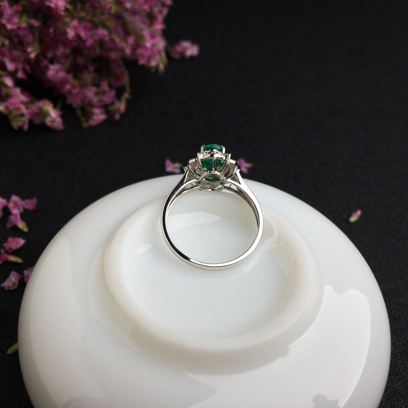 祖母绿戒指 - 红掌柜