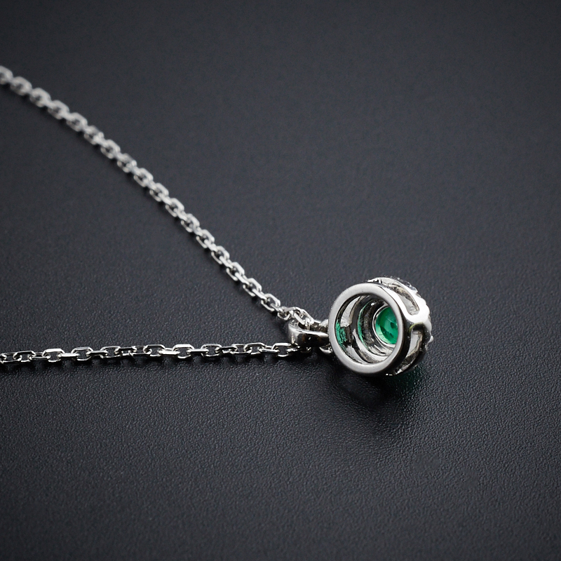 祖母绿项链-红掌柜