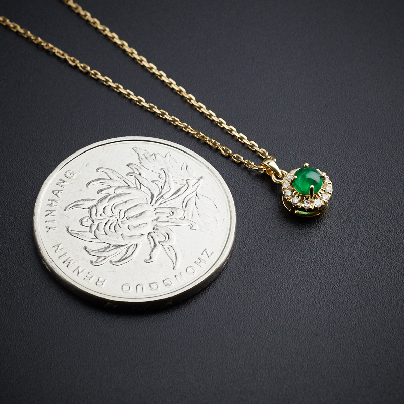 祖母绿项链-红掌柜