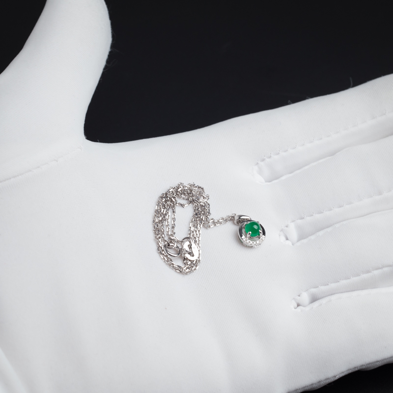 祖母绿项链-红掌柜