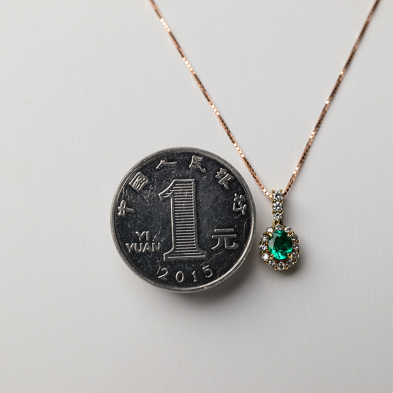 祖母绿吊坠-红掌柜