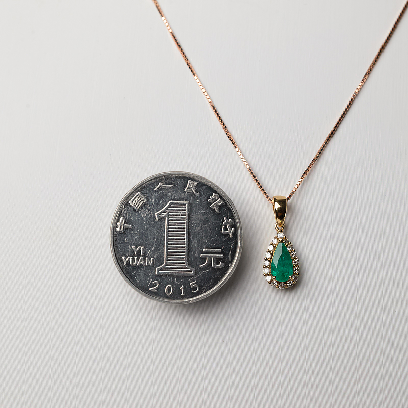 祖母绿吊坠-红掌柜