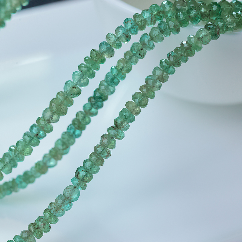 深绿祖母绿项链-红掌柜