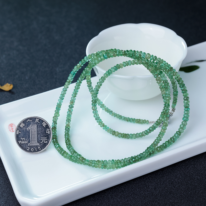 祖母绿项链-红掌柜